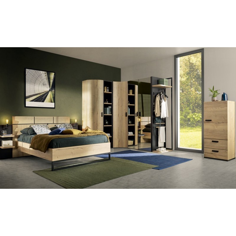 EIFFEL - Armoire dressing d'angle  