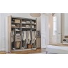 TOSCANE - Armoire 4 portes  