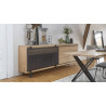 FUSION - Enfilade 2 portes battantes, 1 tiroir 225  