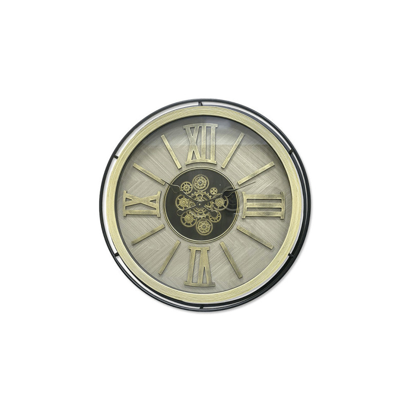 Horloge à engrenages avec verre  