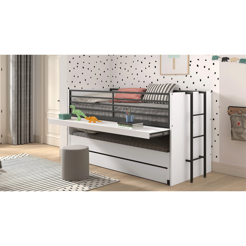 SAM - Lits compact couchage 90x200  