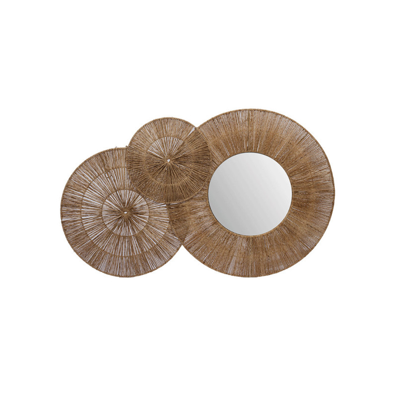 Miroir jute  
