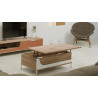 LUBA - Table basse avec plateau relevant  
