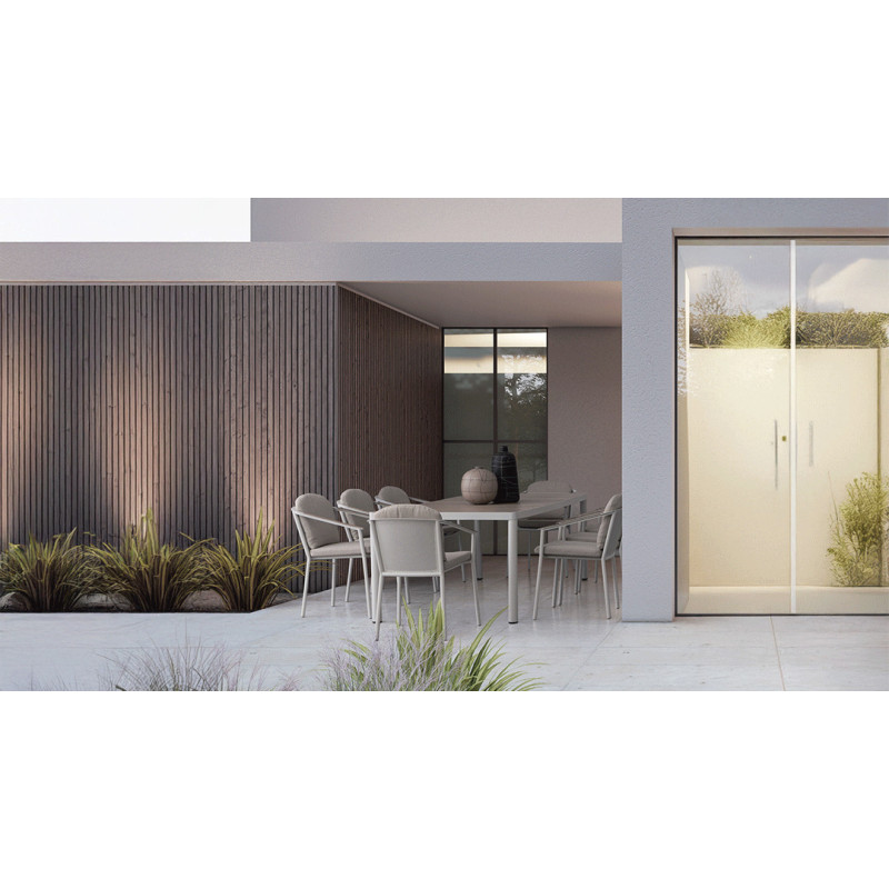 UNISSE - SET TABLE + 8 chaises Ulisse  