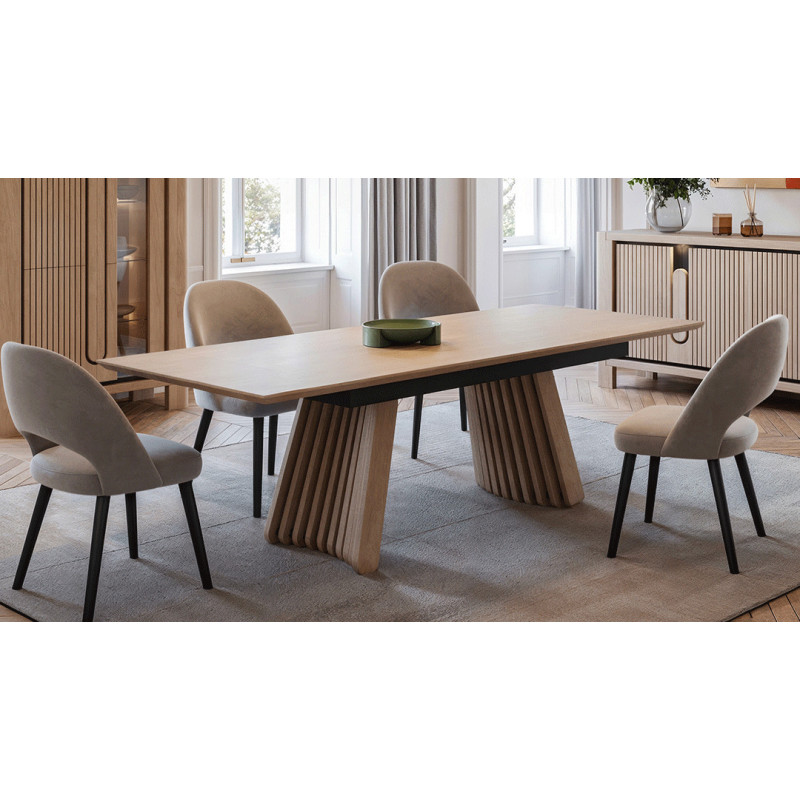 CAP - Table 180cm avec 1 allonge de 80 