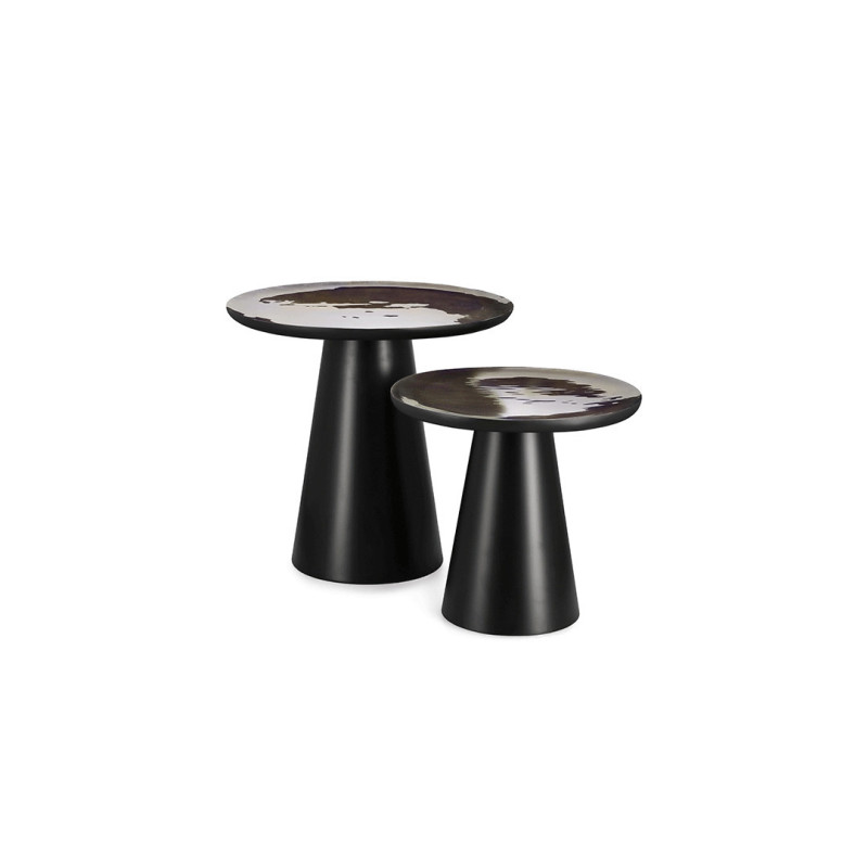SET2 TABLE BASSE ZAINAB ROND  
