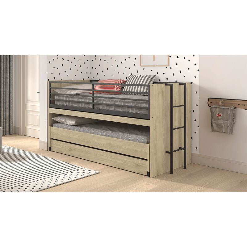 SAM - Lits compact couchage 90x200  
